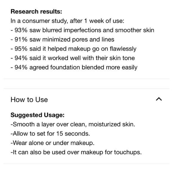 NWB Photo Finish Foundation Primer Mini - Picture 6 of 6